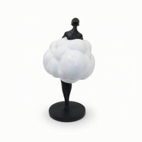 Abstract Female Figurine Handmade Abstract Woman Sculpture Zen for Coffee Table