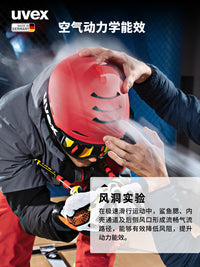 uvex legend 2.0优维斯滑雪头盔传奇鲨鱼男女单双板德国产亚洲版