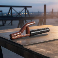 Welding Electrode Holder Copper Grips Jaw Holding Plier Industrial Grade for Welders, Professionals, Workshops, Construction Sites