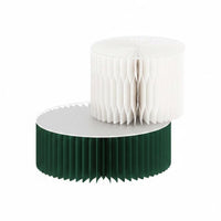 Foldable Paper Display Stand Artistic Design Accordion Paper Pedestal Space-Saving Honeycomb Display Riser for Retailers