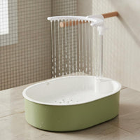 Circulating Bird Shower Large Capacity Automatic Bird Bath