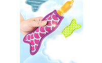 Mermaid Tail Chilled Treat Holder Reusable Neoprene Ice Treat Sleeve Washable