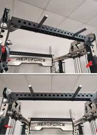 REPFORCE Frame Attachment Pull-Up Bar Parallel Bar Chrome Insert Rod Plate Storage Rod