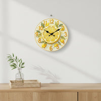 Fruit Themed Clock Silent Movement Home Decor Nordic Design for Living Room