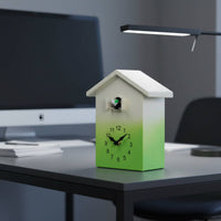 Cuckoo Wall Timepiece Nordic Design Bird House Timepiece Easy Setup