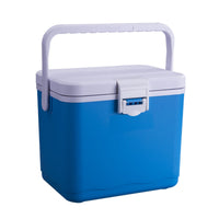 Insulated Chiller Box Carry Handle Portable Chiller Box Smooth Finish Cooling Equipment for Camping, Picnics, Street Vending