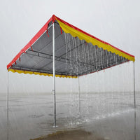 Sloped Roof Parking Tent Foldable Event Canopy Windproof Portable Shelter Waterproof Heavy Duty for Market Vendors Car Owners Outdoor Events Patio Park Suitable for Gift Giving Home Decoration