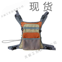 Multifunctional Wear-Resistant Fishing Chest Pack for Outdoor Running and Hiking