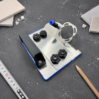 45-Degree Angle Tile Chamfering Tool Portable Angle Chamfer Tool Precision Cutting Chamfering Stand for Bricklayers, Beveling