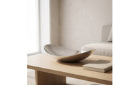 Stainless Steel Fruit Bowl Polished Boat-Shaped Bowl Oval for Dining Table