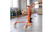 Hydraulic Drum Cart Mobile Drum Handling Cart Manual for Warehouses, Mechanics