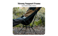 Collapsible Moon Chair Lightweight extremely lightweight Camp Chair High support supportrest