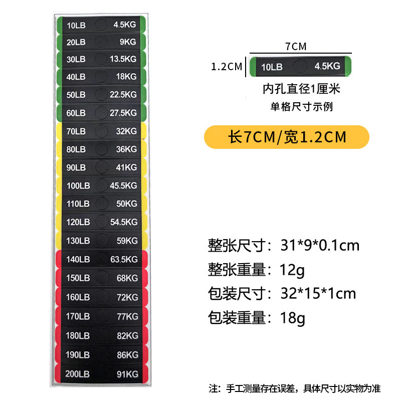 45KG or 10LB a
