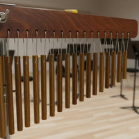 25 Tone Chime Bar Crisp Sound Bar Chimes Adjustable Stand for Musicians