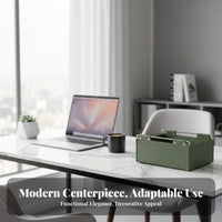 Foldable Valet Tray Multi-Purpose Storage Basket Decorative for Women, Adults