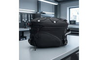 Motorcycle Tail Bag Reflective Motorcycle Rear Rack Bag Structured Luggage for Motorcyclists, Long-Distance Riding