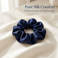 Full Scrunchie Set for Women, Big Vintage Style Ties for Ponytail, Sleep Elastic Holders for Adults
