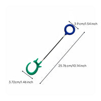 3 Pieces Marine Stick Easy to Hold Sound Healing Rod for Beginners