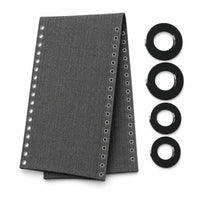 Recliner Textile Panel Folding Lounge Chair Sling with Eyelets Wear-Resistant