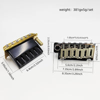 ST Small Double-Locking Tremolo Bridge with Base and Tailpiece