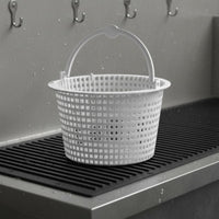 Basket with Handle Slotted Design Automatic Cleaner Basket Mesh Construction