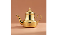 Ornate Design Arabic Coffee Pot Easy Pour Spout Arabic Teapot Heat-Resistant for Dining Table
