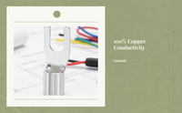 U-Shaped Copper Crimp Terminal