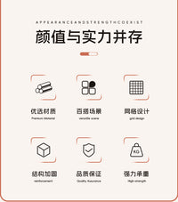 瑜伽垫收纳筐家用带轮子可移动健身器材摆放架运动工具整理置物架
