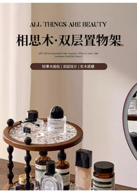 ins化妆品空瓶样板间玻璃乳液分装卫生间摆件北欧风浴室柜装饰品