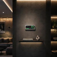 Weather Forecast Digital Clock Multifunction Home Time Display LED Screen