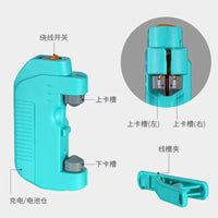 前导线自动快速打结器新款电动打GT结渔具PE线前导线绑线装备