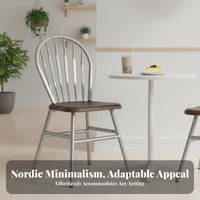Peacock Chair Minimalist Design Nordic Design Chair High Backrest for Bar