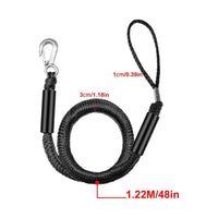 Bungee Dock Line with Snap Hook Heavy-Duty for Kayakers