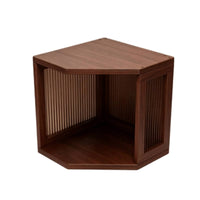 Desk Organizer Shelf Corner Desktop Storage Rack Octagonal Corner Shelf Open Sides Easy to Clean