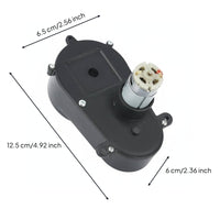 390 Steering Motor Gearbox 6V / 12V Electrical Potential Kids Electric Car Steering Motor