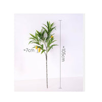 Artificial Mango Branch Tall Authentic with Realistic Leaves