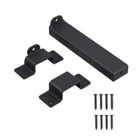 Padlockable Sliding Bolt Lock Weather Resistant Heavy Duty Gate Latch Powder Coated Padlockable Slide Bolt for Pet Owners, Parents