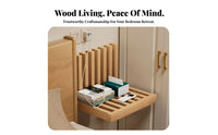 Fold-down Nightstand Space-Saving Foldable surface Shelf surfacemounted Appearance