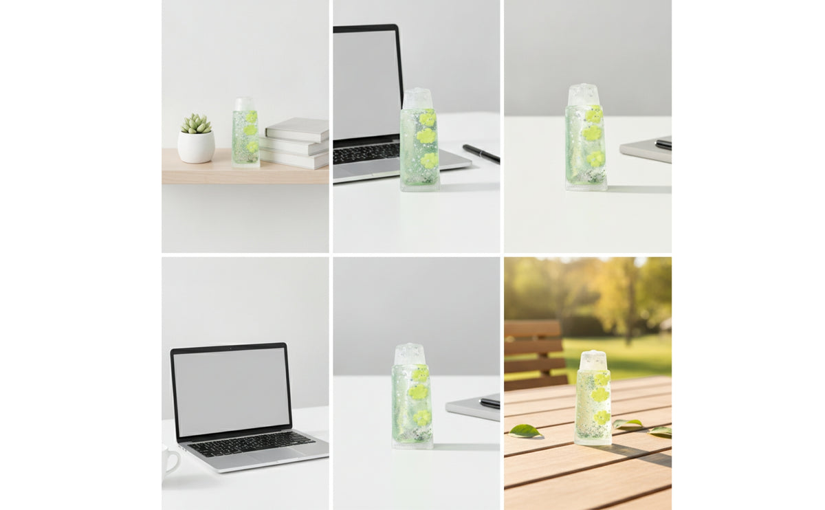 Transparent Toothpaste Tube Translucent Toothpaste Tube Soft Toy with Glitter for Desk, Office, School