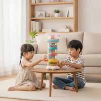 Launch Launcher Toy Cute Space Launcher Toy with Balls Compact Vertical for Toddlers, Playroom, Nursery