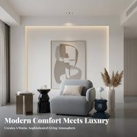 Tofu Block Sofa Nordic Aesthetic Living Room Furniture Minimalist design Lowstance for Families, Homeowners, Home leisure