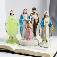 Maria Series Holy Family Standing Prayer Plastic Figurine