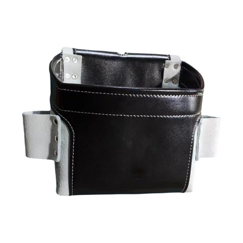 Adjustable heavy-duty leather tool belt