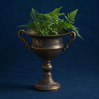 Pedestal Flower Vase Centerpiece Goblet Vase Photo Prop for Tabletop