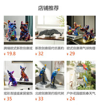 北欧创意水转印火烈鸟树脂家居装饰品摆件客厅电视柜酒柜结婚礼物