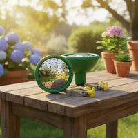 2 Pieces Watering Spray Head Flared Cone Shape Garden Tool Perforated Metal