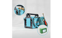 Portable Sprayer with Dual Mechanisms Rechargeable Powered Sprayer with Brass Nozzle Handheld for Farmers, Gardeners, Farms, Orchards, Car Washing