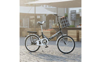 20 Inch Folding Bike Foldable Folding Cycle Installation-No-Cost for Commuting