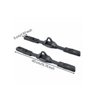 Replacement Fin Strap with Heel Loop Flexible Fin Strap with Quick Release Buckles Hassle for Snorkeling