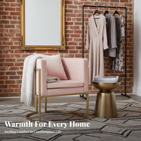 Curved Spine Single Armchair Comfortable Pad Indoor Furniture Rustresistant Frame Modern Design for Residential Buyers, Bready